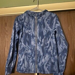 Ideology Navy Zip-Up Hoodie